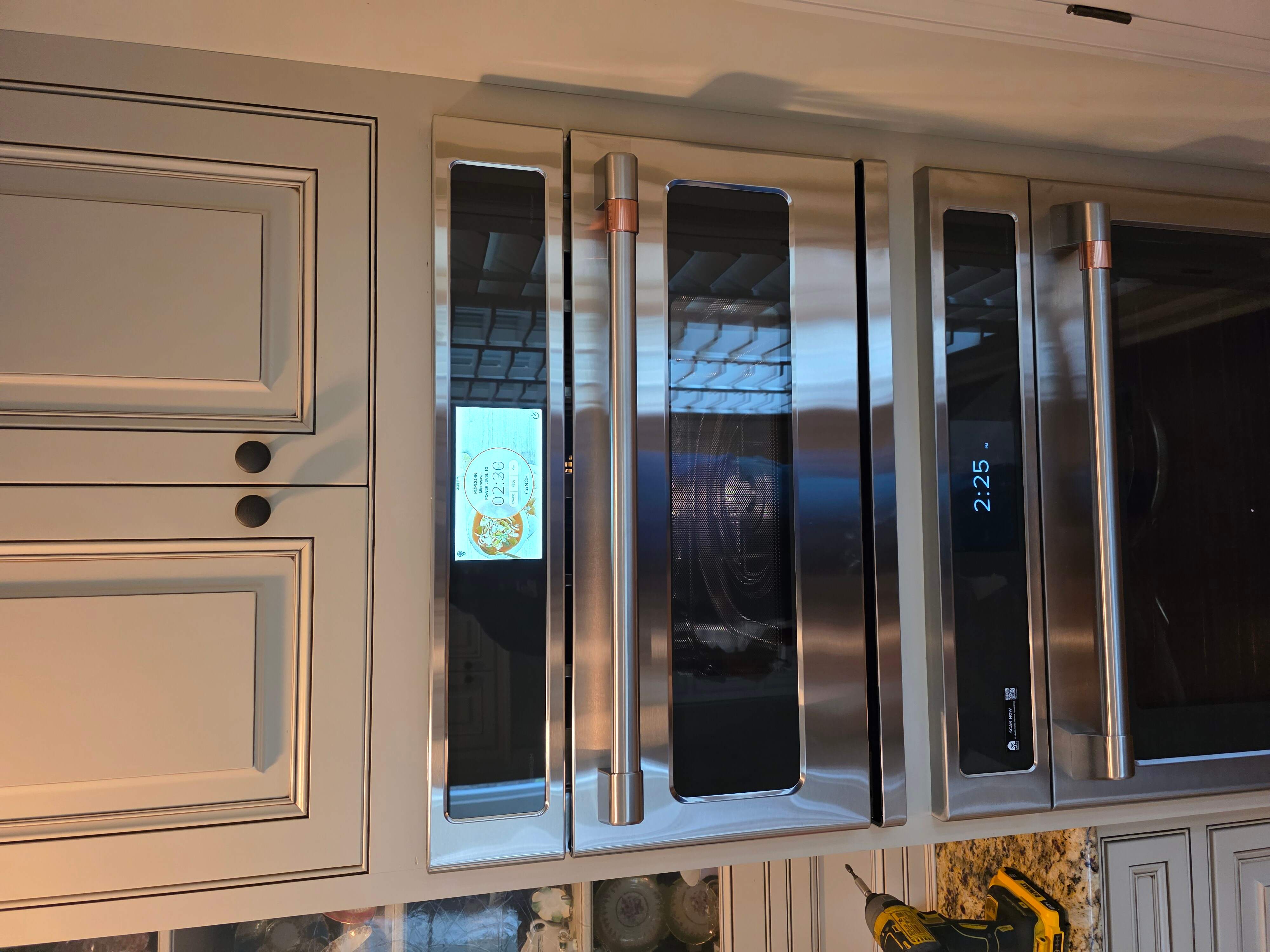 Stainless steel dishwasher installation service in North Alabama home